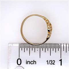 James Avery Petite Spanish Swirl 14K Yellow Gold Ring